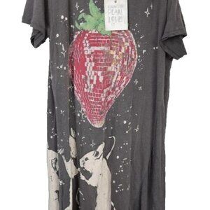 Discotheque Fraises Tee Dress by Magnolia Pearl